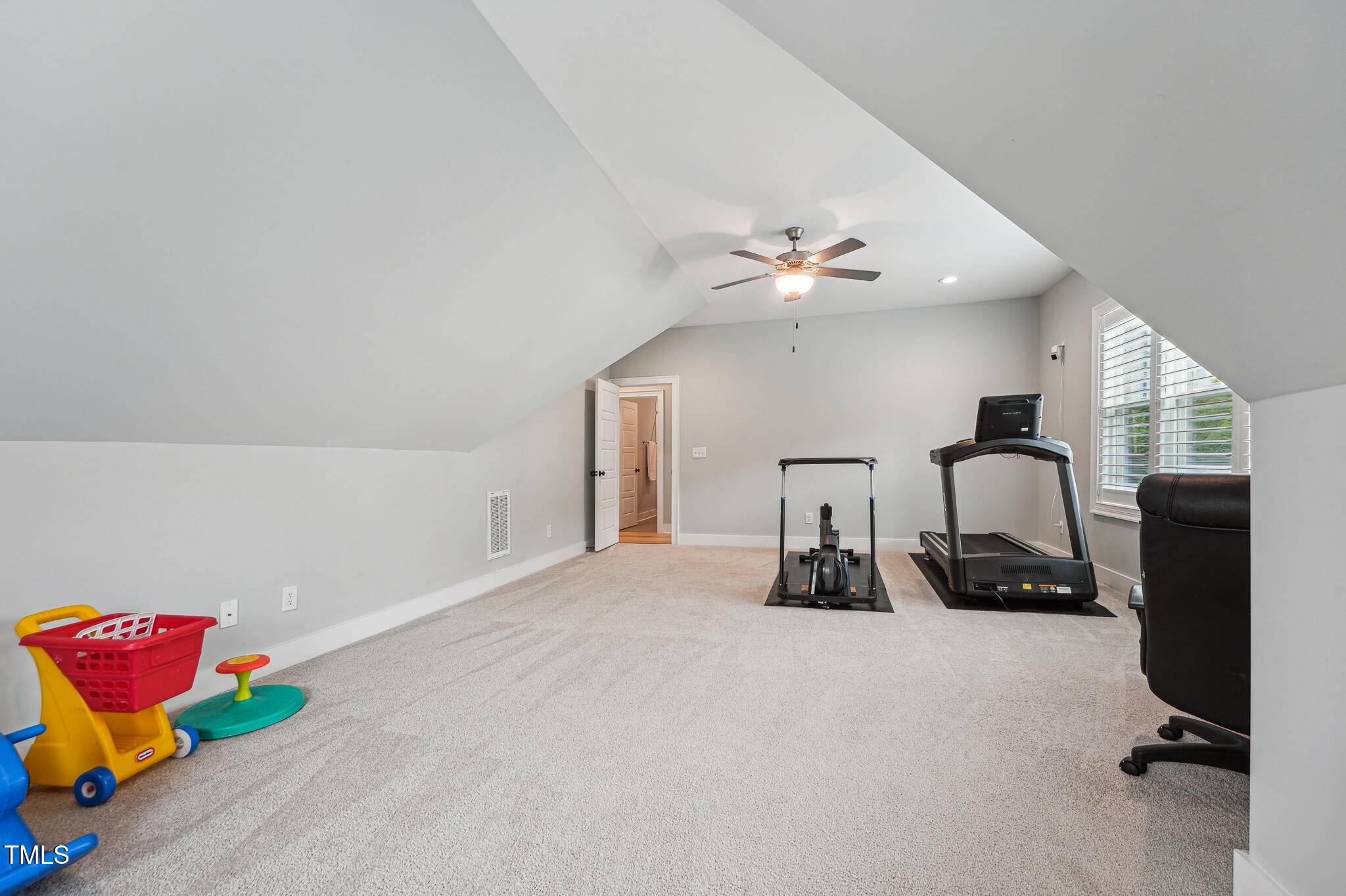 3545 Donlin Drive Wake Forest, NC 27587 - Photo 48 of 62 a view of a room with gym equipment