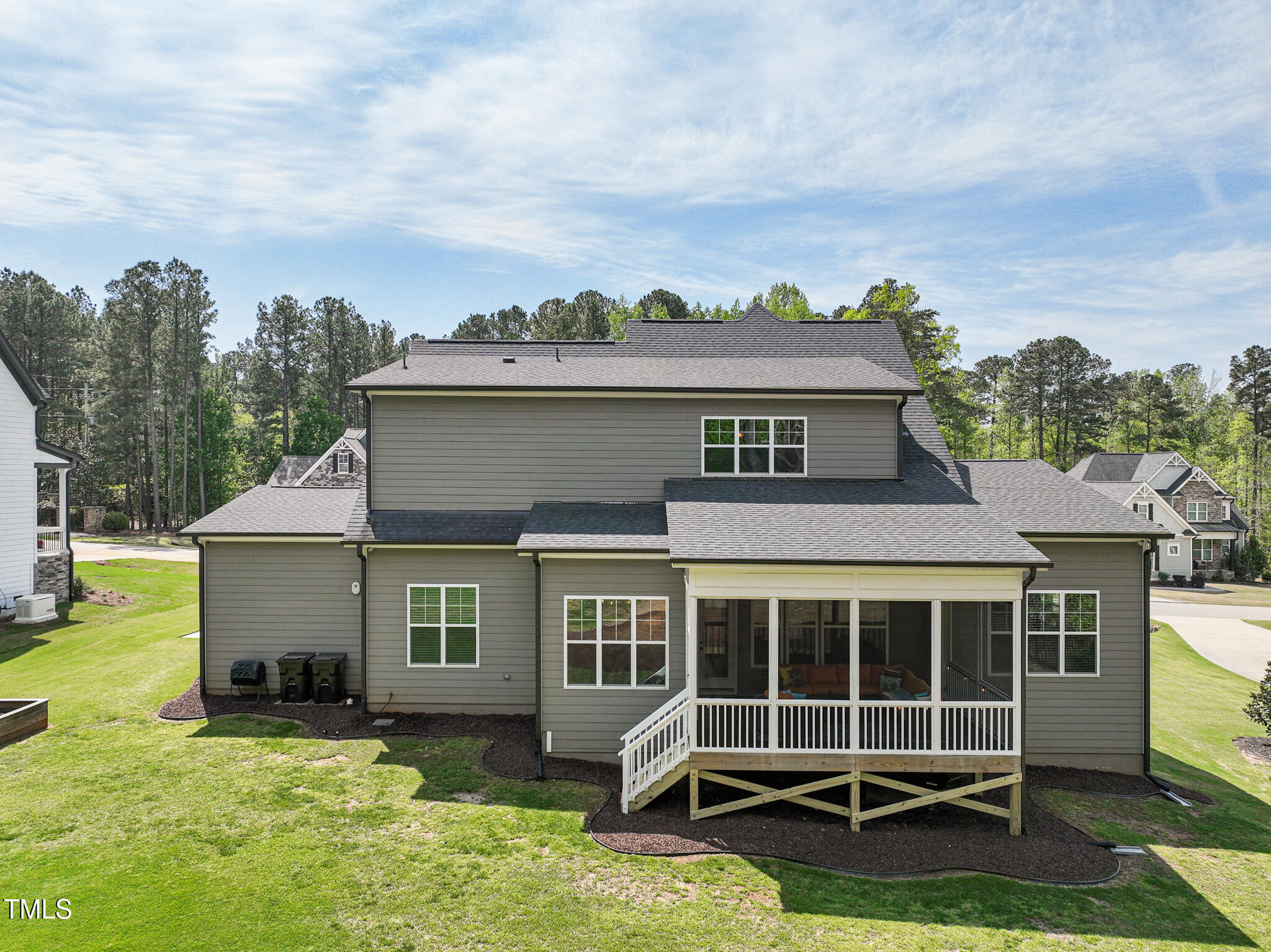 3545 Donlin Drive Wake Forest, NC 27587 - Photo 49 of 62 a view of a house with a yard and sitting area