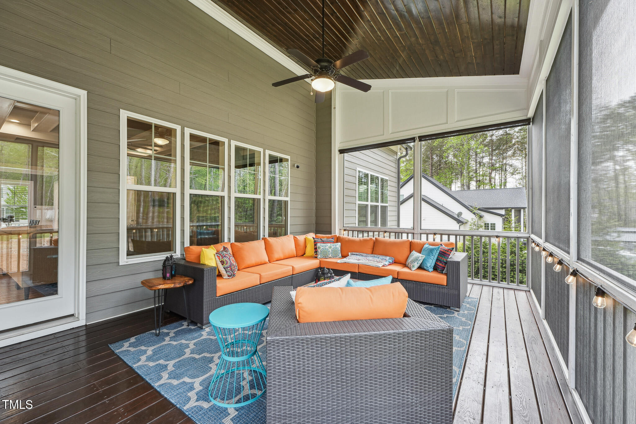 3545 Donlin Drive Wake Forest, NC 27587 - Photo 52 of 62 a balcony with furniture and a table
