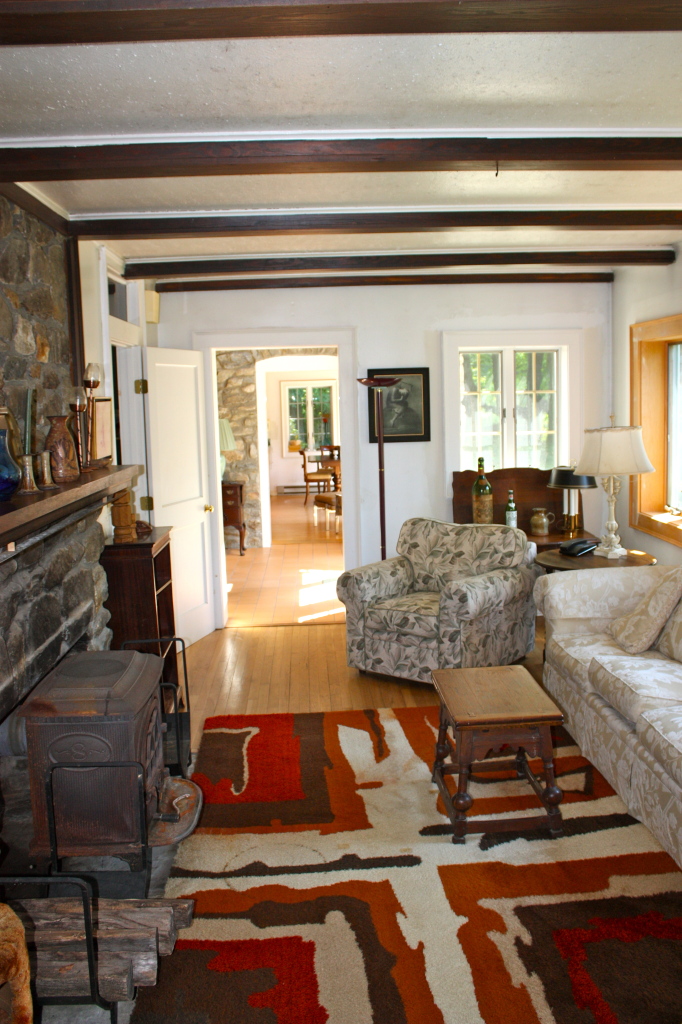 476 Main Road Monterey, MA 01245 - Photo 13 of 18 a living room with furniture and a potted plant