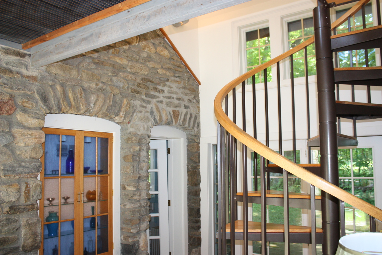 476 Main Road Monterey, MA 01245 - Photo 6 of 18 a view of staircase with railing and a painting