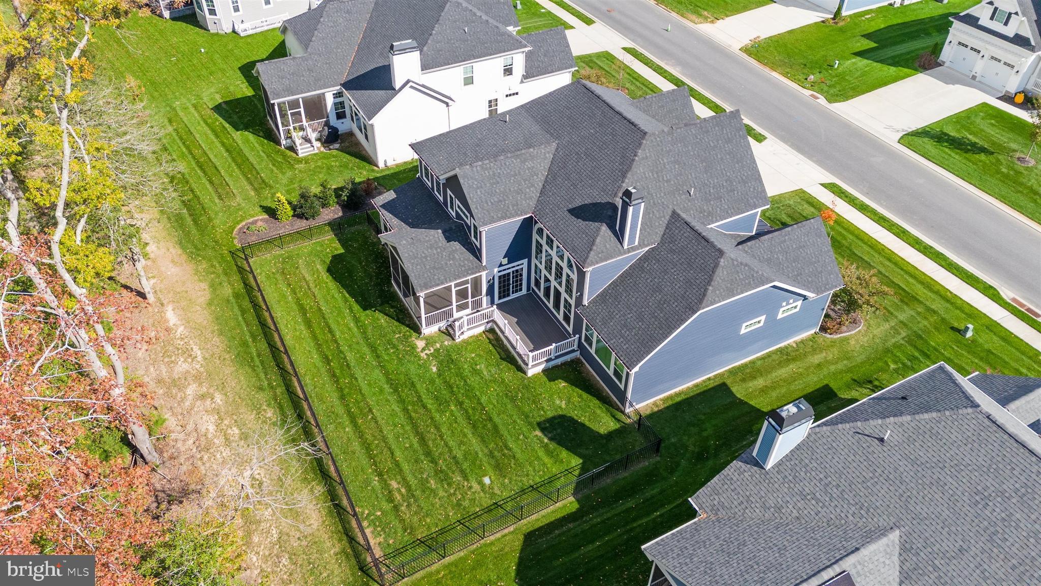 22144 Welches Way Lewes, DE 19958 - Photo 68 of 77 an aerial view of a house with a garden