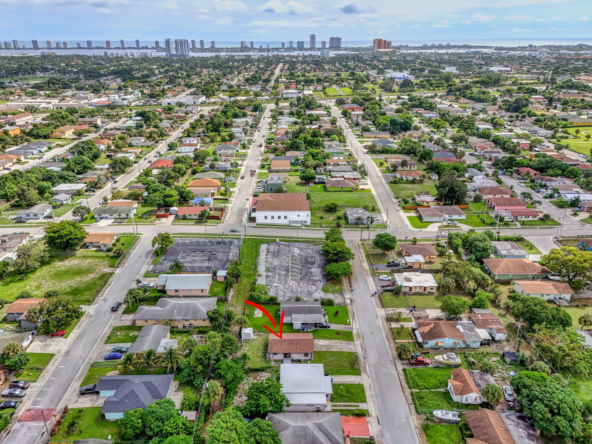 1332 West 33rd Street Riviera Beach, FL 33404 - Photo 25 of 25 an aerial view of multiple house