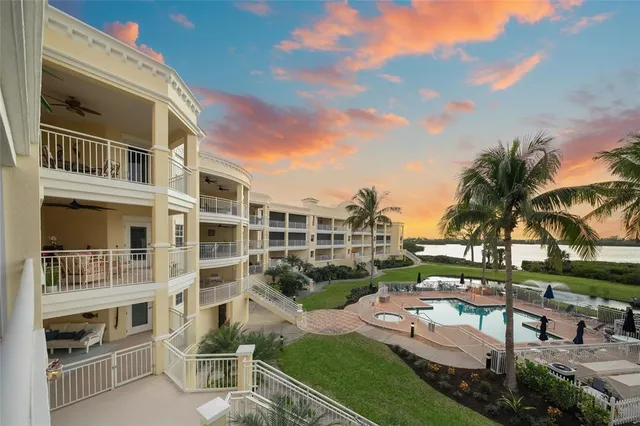 a view of balcony with seating space