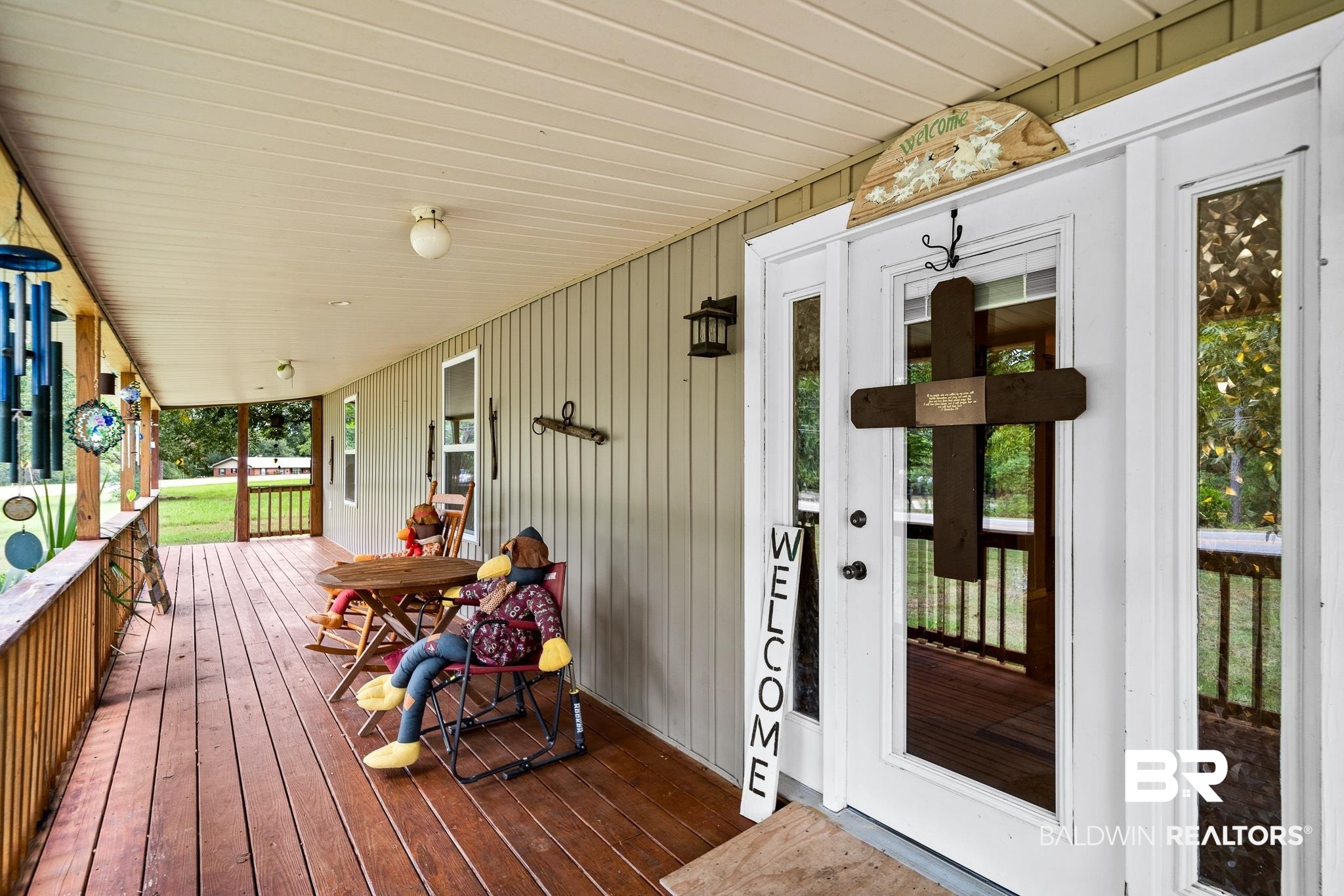 11528 Whitehouse Fork Road Bay Minette, AL 36507 - Photo 7 of 37 View of wooden terrace