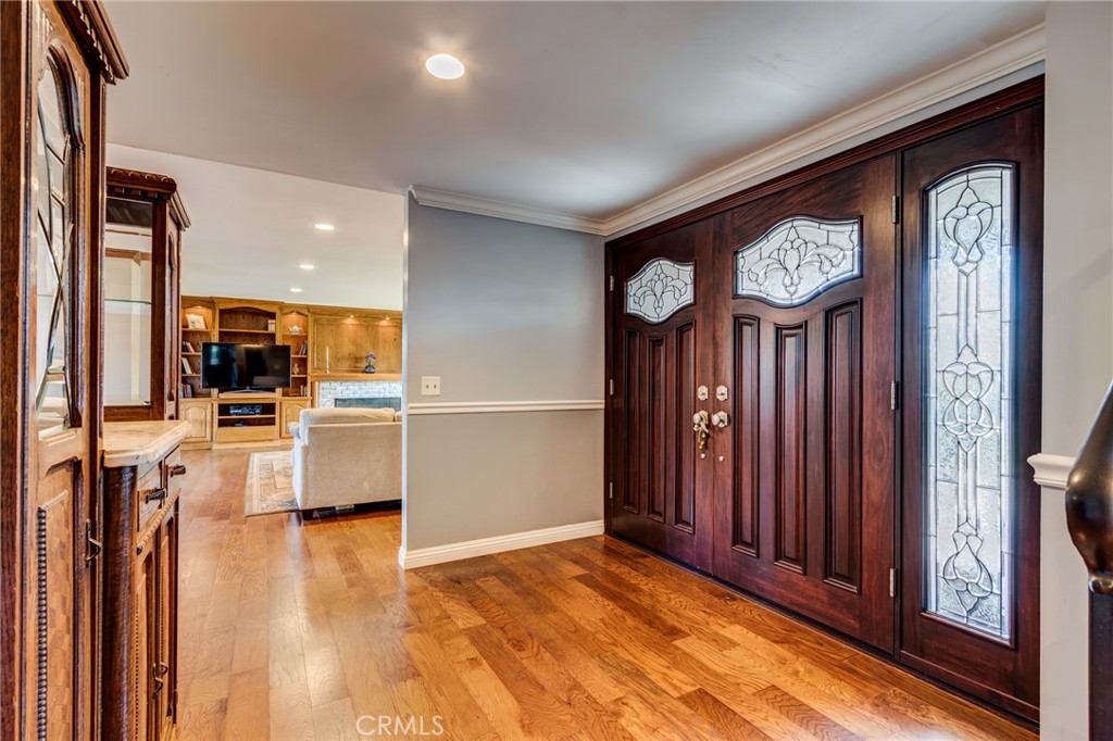 2757 Puente Street Fullerton, CA 92835 - Photo 11 of 71 a view of a hallway with wooden floor