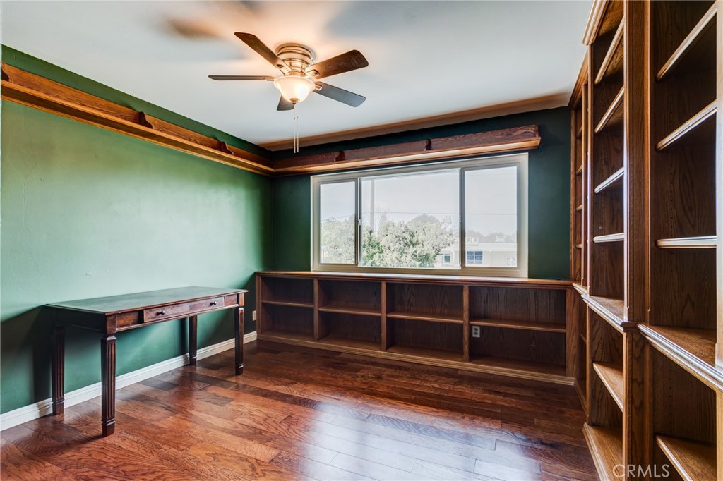 2757 Puente Street Fullerton, CA 92835 - Photo 39 of 71 a view of wooden floor and windows in a room