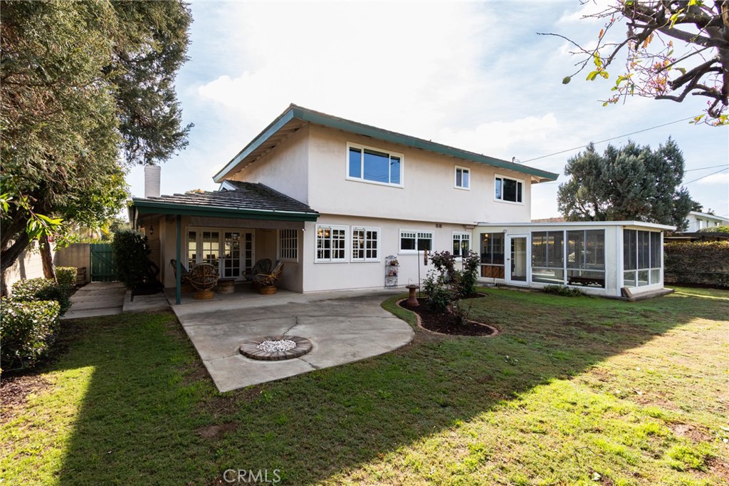 2757 Puente Street Fullerton, CA 92835 - Photo 58 of 71 a view of a house with backyard sitting area and garden