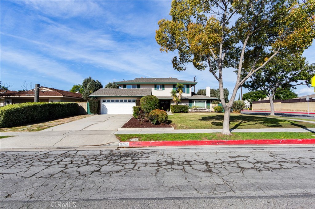 2757 Puente Street Fullerton, CA 92835 - Photo 64 of 71 a view of yard with swimming pool and tall trees