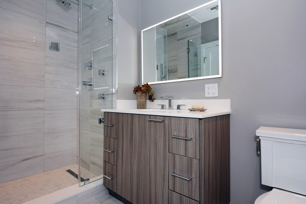 511 East 5th Street, Unit 2 Boston, MA 02127 - Photo 6 of 11 a bathroom with a sink and a mirror
