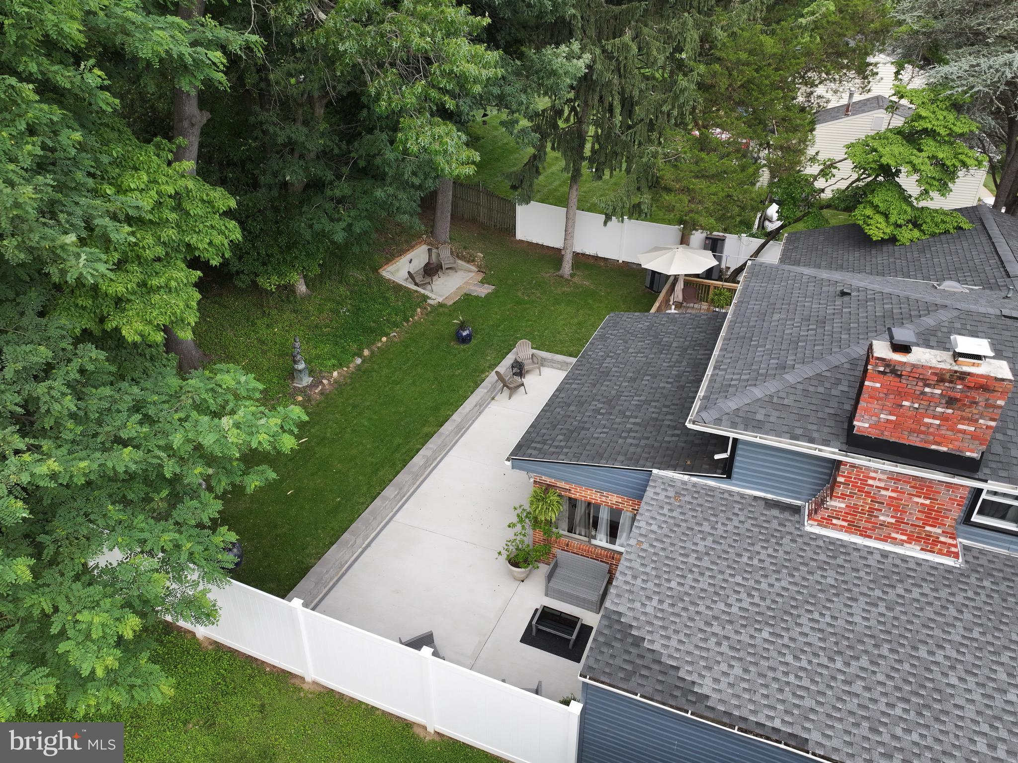 238 East Timonium Road Lutherville-Timonium, MD 21093 - Photo 9 of 40 an aerial view of house with yard