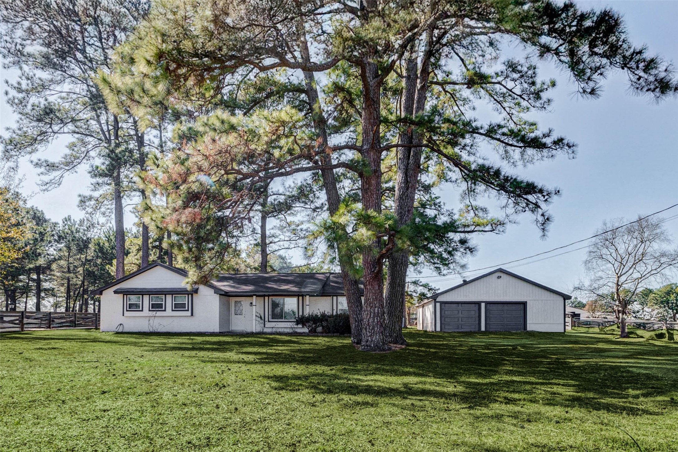 Lease 18526 Fenske Road today! This single story home offers three bedrooms and two bathrooms and is situated on an acre lot, providing ample outdoor space.