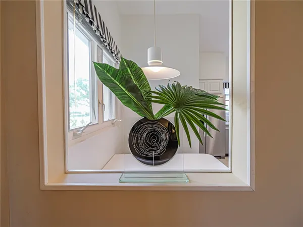 a closeup of a window with outer view