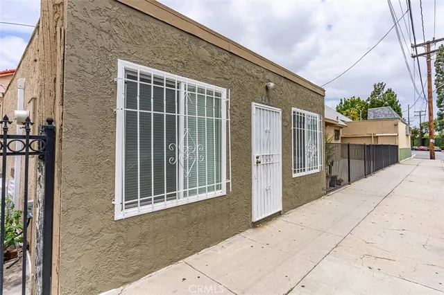a balcony view with a outdoor space