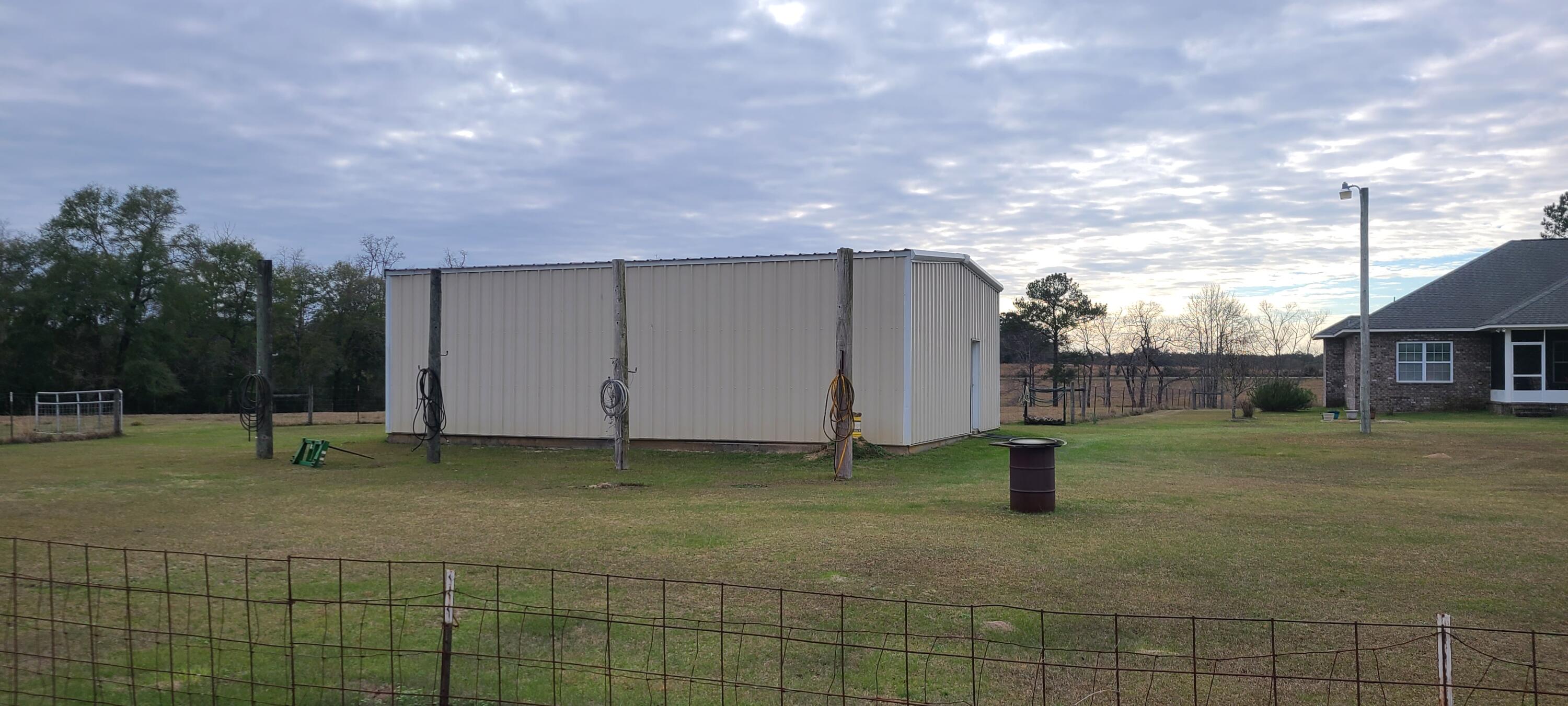 576 Perkins Road Laurel Hill, FL 32567 - Photo 44 of 70 Building looking from back pasture