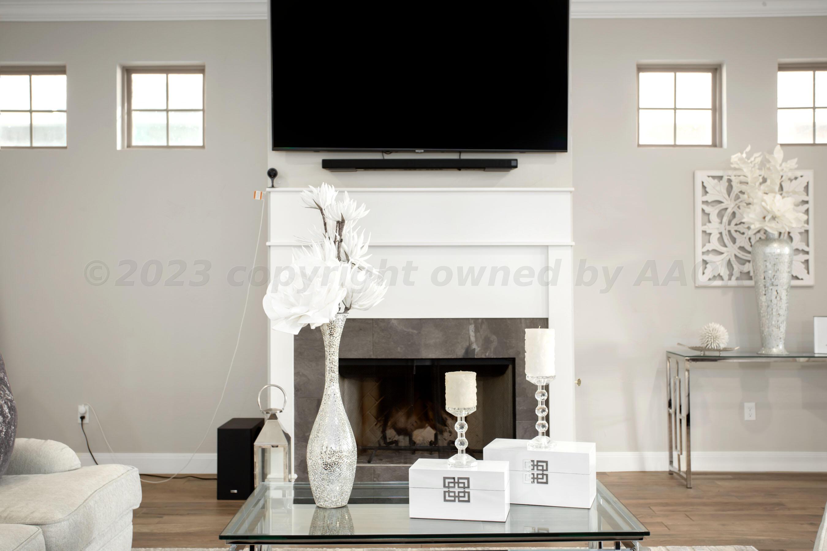6207 Bay Ridge Amarillo, TX 79119 - Photo 5 of 28 fireplace