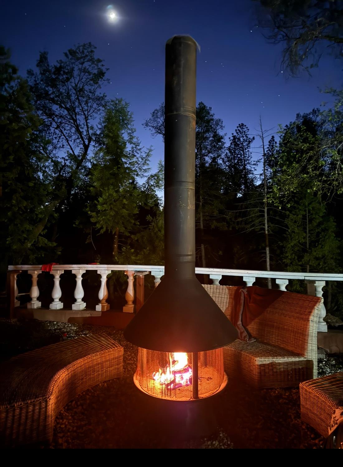 18488 Ponderosa Annex Road Sutter Creek, CA 95685 - Photo 5 of 6 Beautiful views at night!