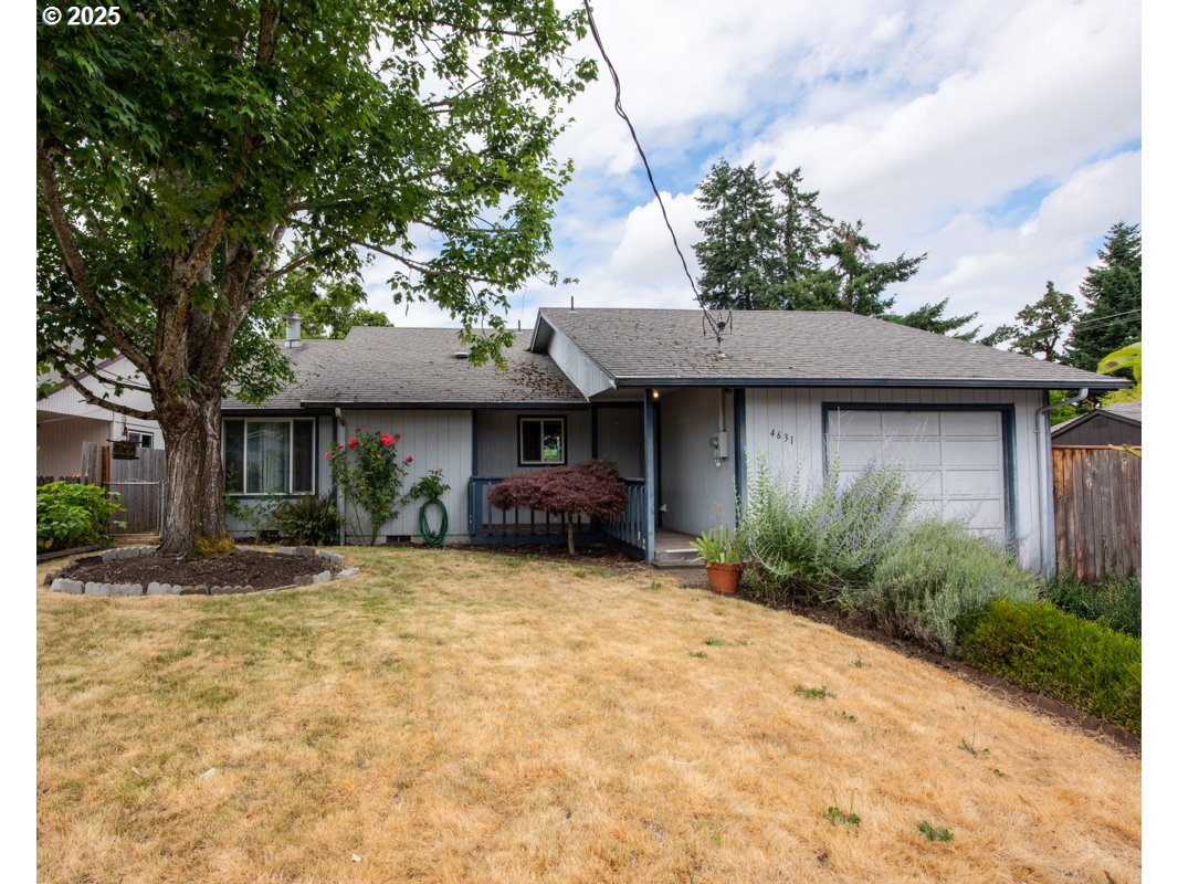 4631 Daisy Street Springfield, OR 97478 - Photo 3 of 46 a view of a house with a yard and sitting area