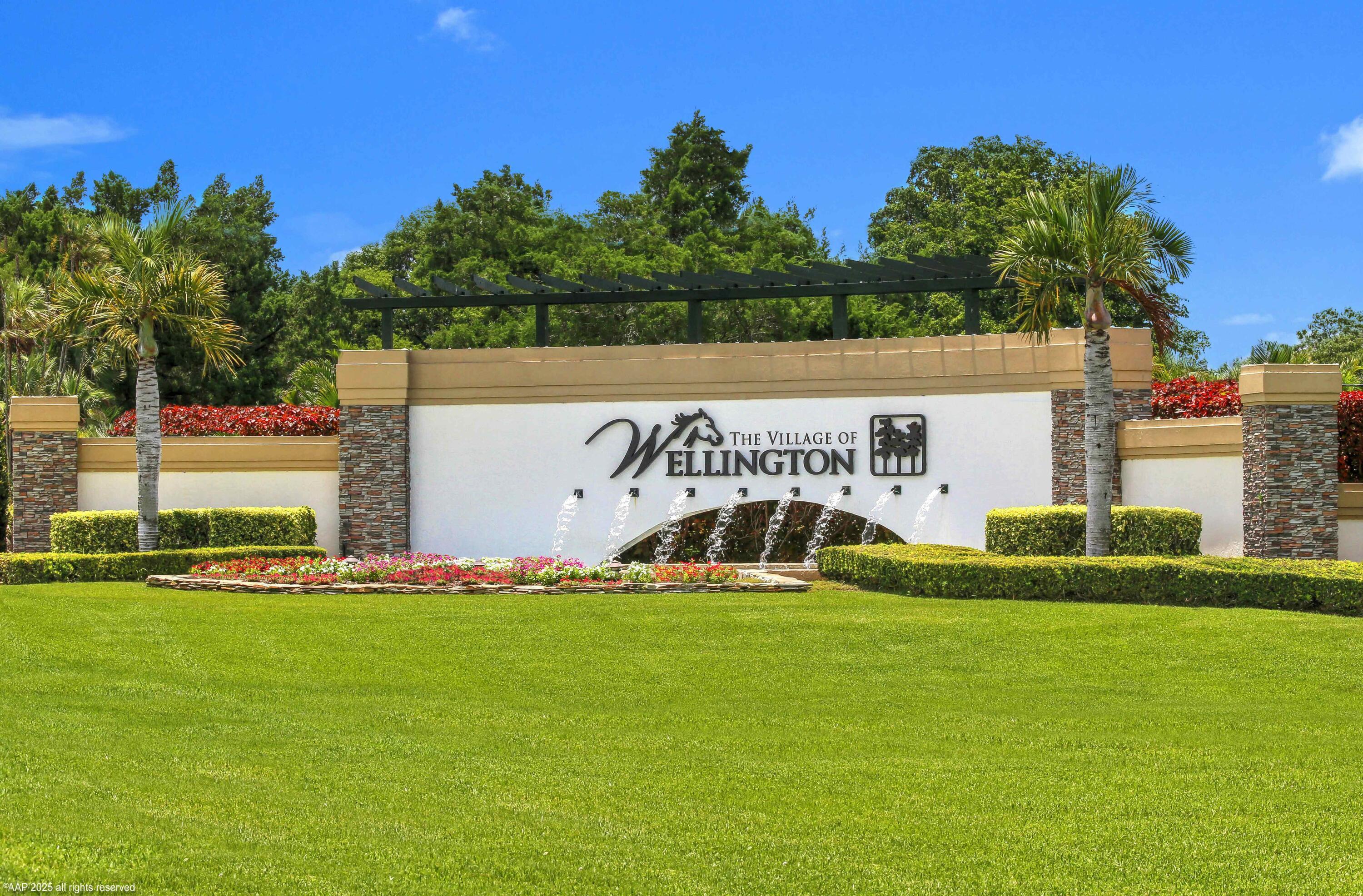 1321 Pelham Road, Unit SEASONAL Wellington, FL 33414 - Photo 34 of 35 The Willage of Wellington Sign AAP 2025