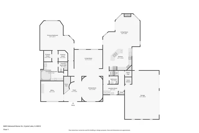$1,199,000 | 6605 Oakwood Manor Drive, Crystal Lake, IL 60012
