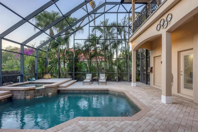 a view of a flower in a garden