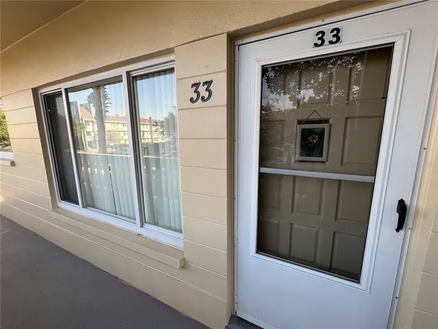 a view of front door