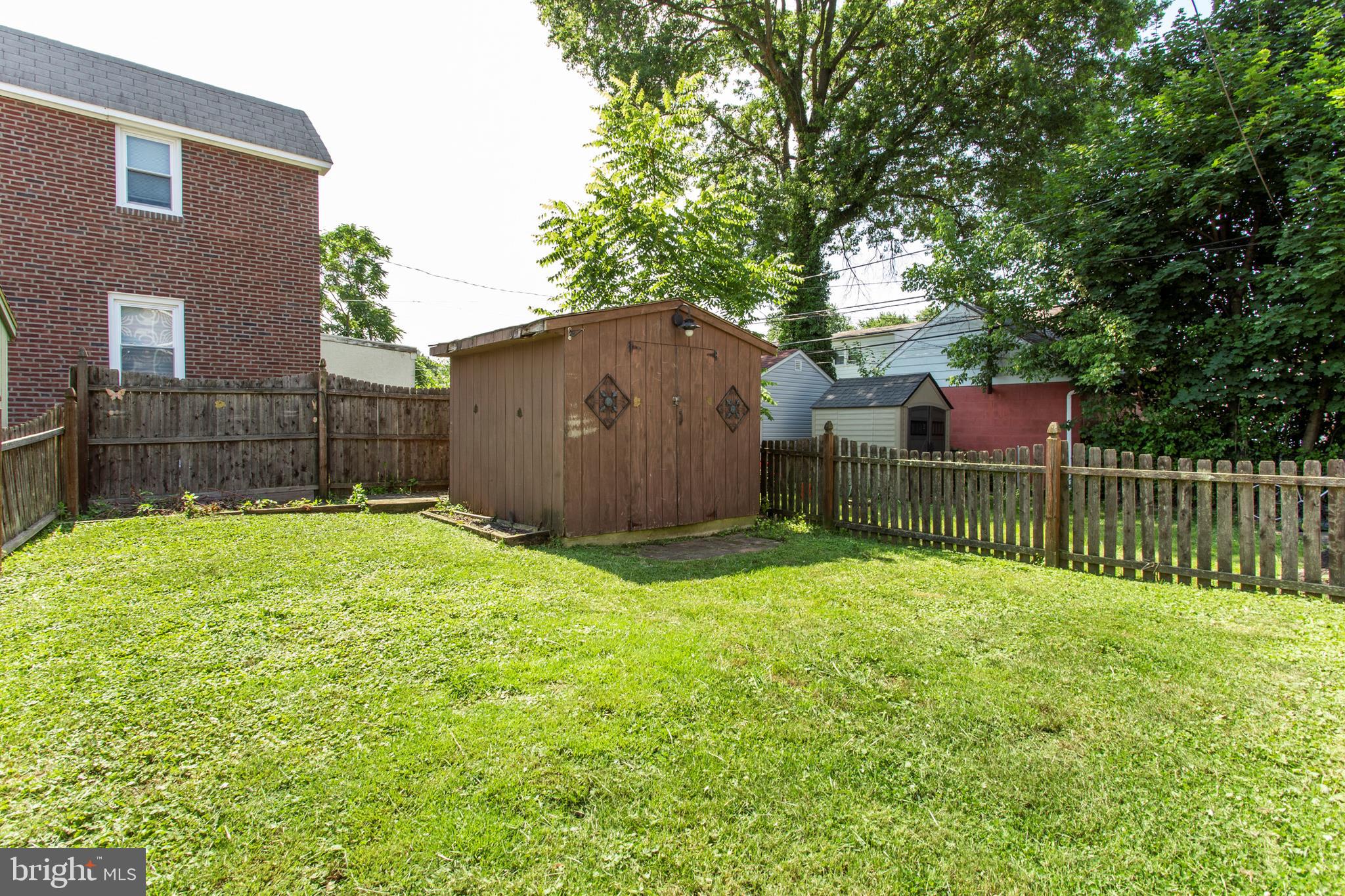 812 Colwell Road Swarthmore, PA 19081 - Photo 24 of 27 Back Yard w/ shed