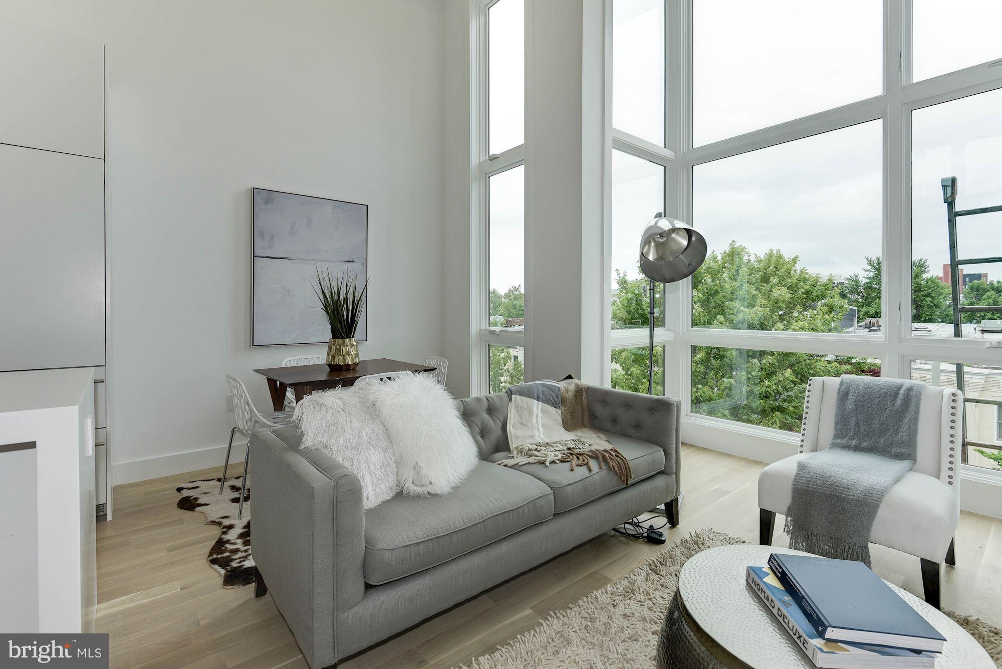 2247 12th Street Northwest, Unit 4 Washington, DC 20009 - Photo 4 of 20 Over-sized windows....
