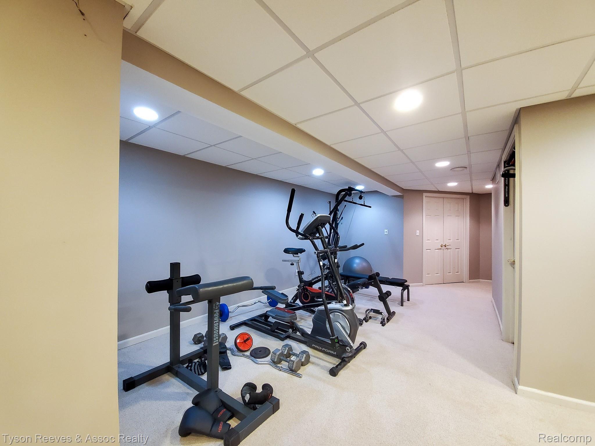 1957 Catlin Drive Rochester, MI 48306 - Photo 35 of 38 Workout Area 2.jpg