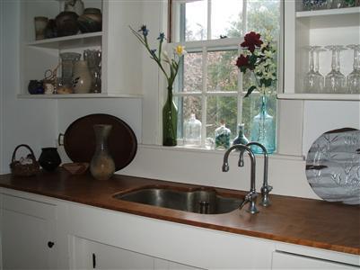 Undisclosed Address Falmouth, MA 02540 - Photo 5 of 13 a sink with a potted plant on it