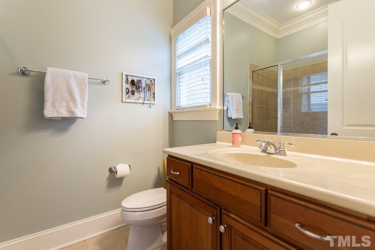 3215 Rain Forrest Way Raleigh, NC 27614 - Photo 13 of 30 Walk in Shower with Tile Surround