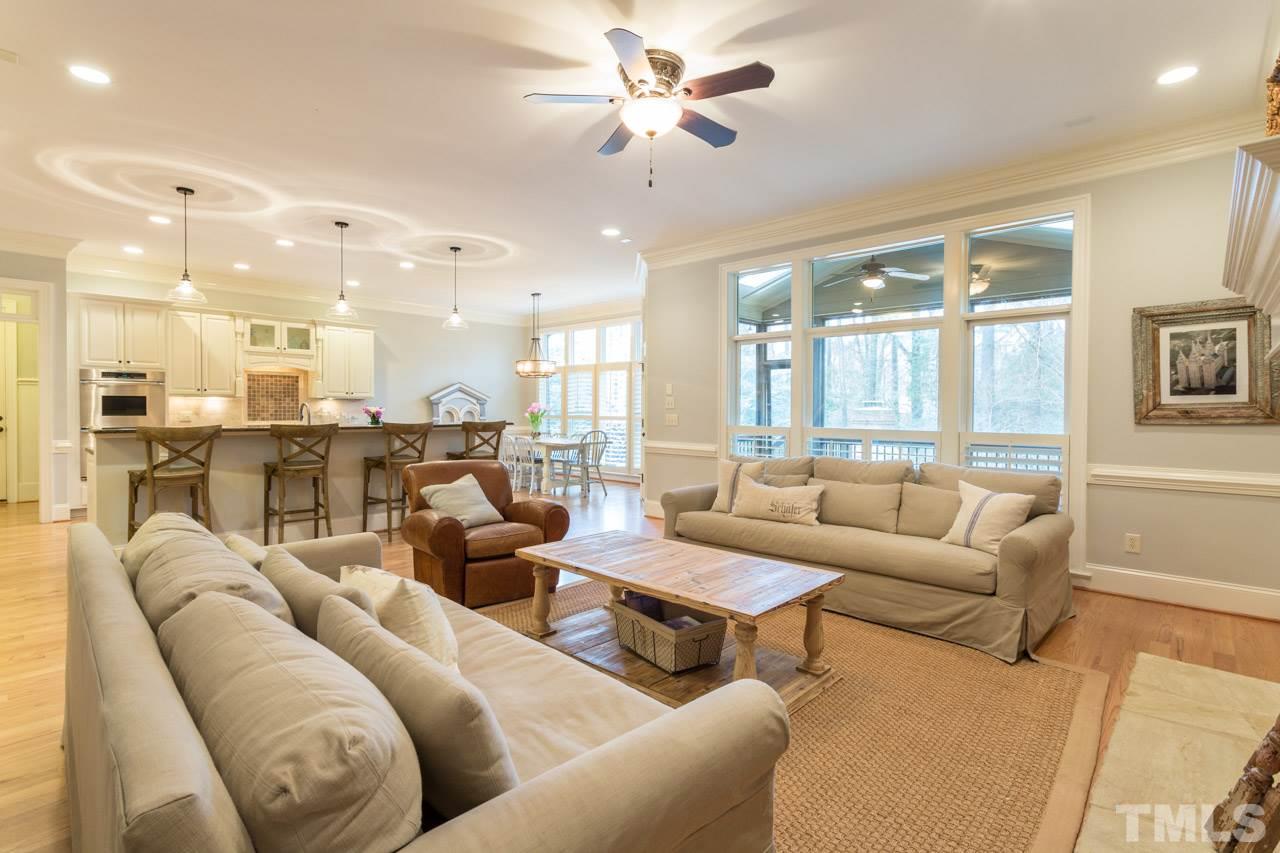 3215 Rain Forrest Way Raleigh, NC 27614 - Photo 7 of 30 Hardwood Floors and Ceiling Fan