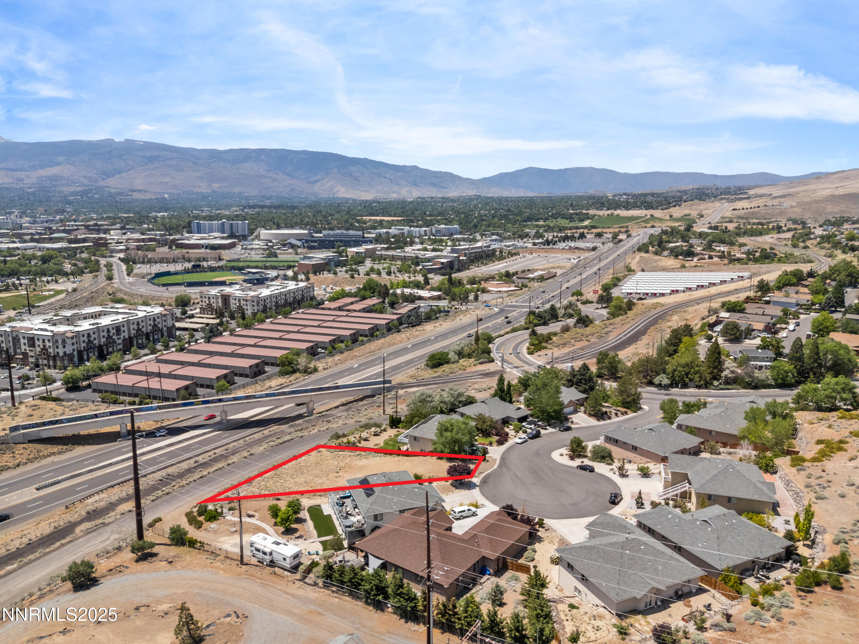 970 Demos Court Reno, NV 89512 - Photo 14 of 26 an aerial view of residential houses with outdoor space