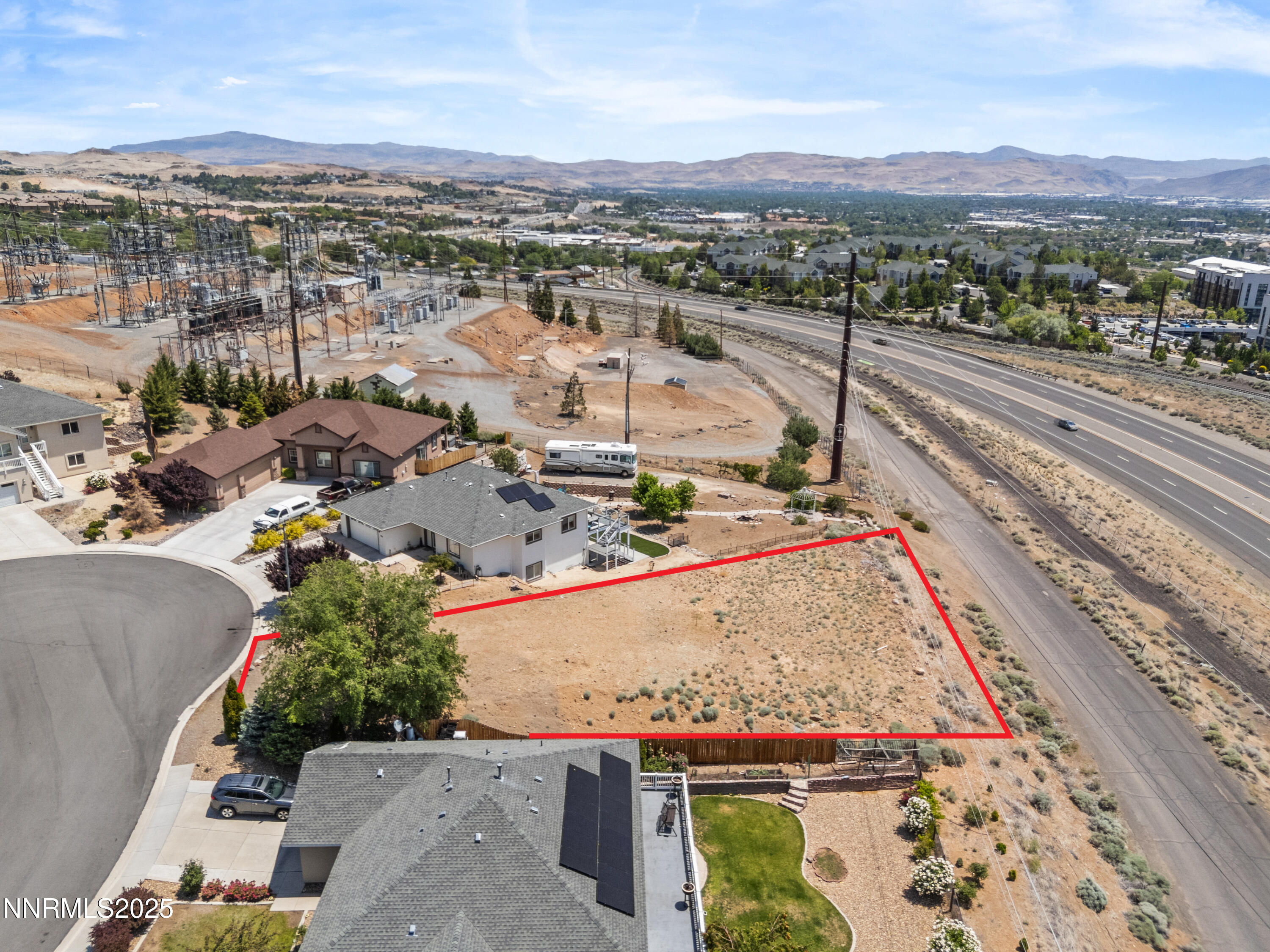 970 Demos Court Reno, NV 89512 - Photo 20 of 26 an aerial view of residential houses with outdoor space