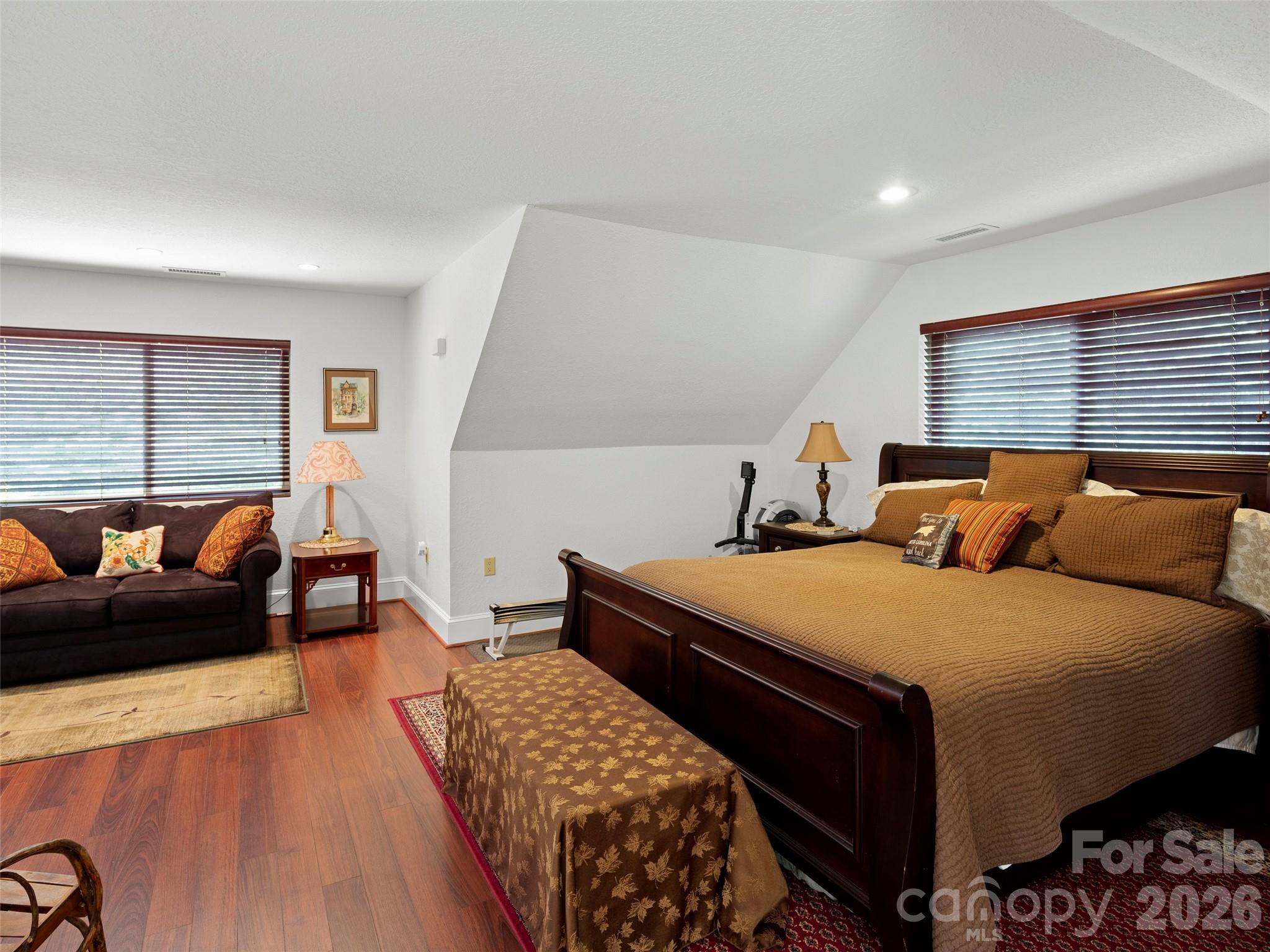79 Ward Road Maggie Valley, NC 28751 - Photo 29 of 48 a bedroom with bed and window