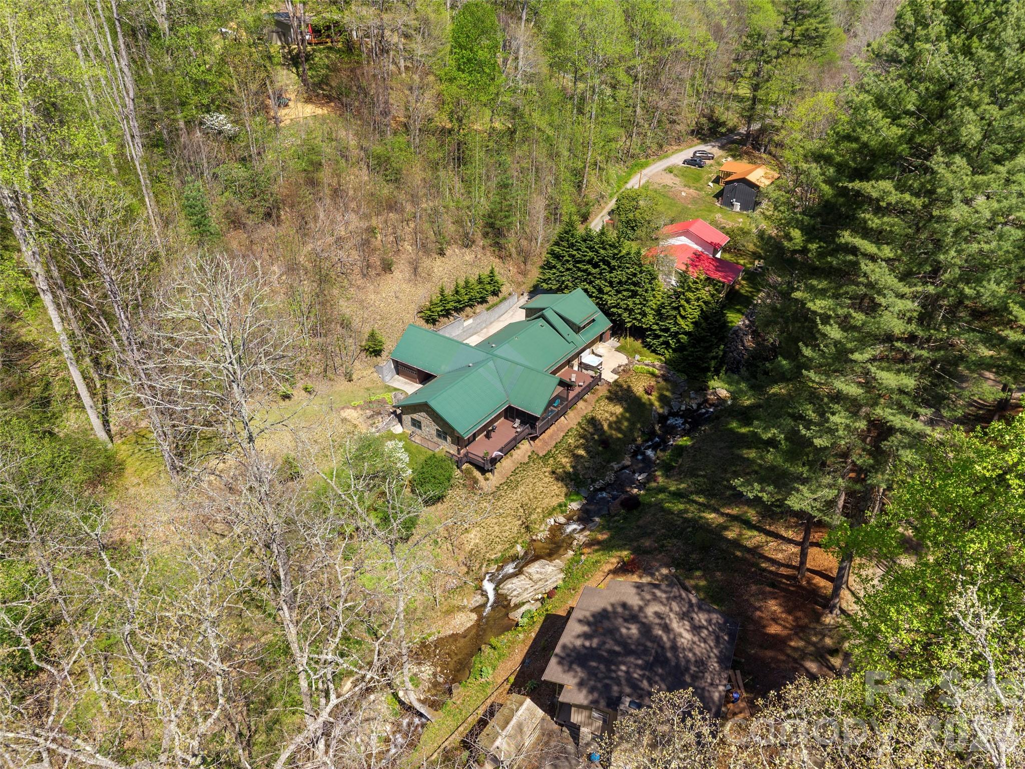 79 Ward Road Maggie Valley, NC 28751 - Photo 46 of 48 a view of outside house and outdoor space