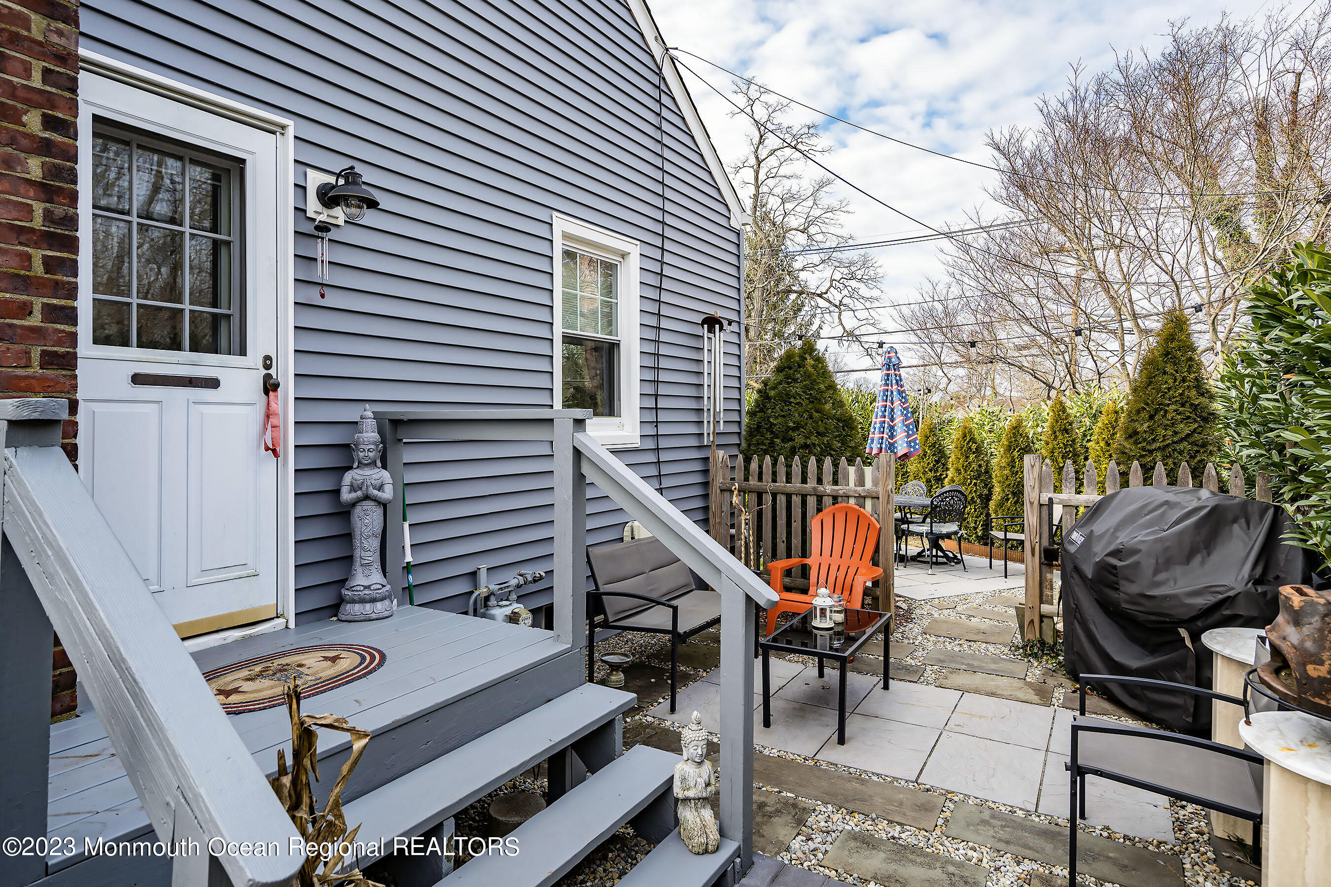 605 West Front Street Red Bank, NJ 07701 - Photo 8 of 40 605 WF.Sdie entry patio