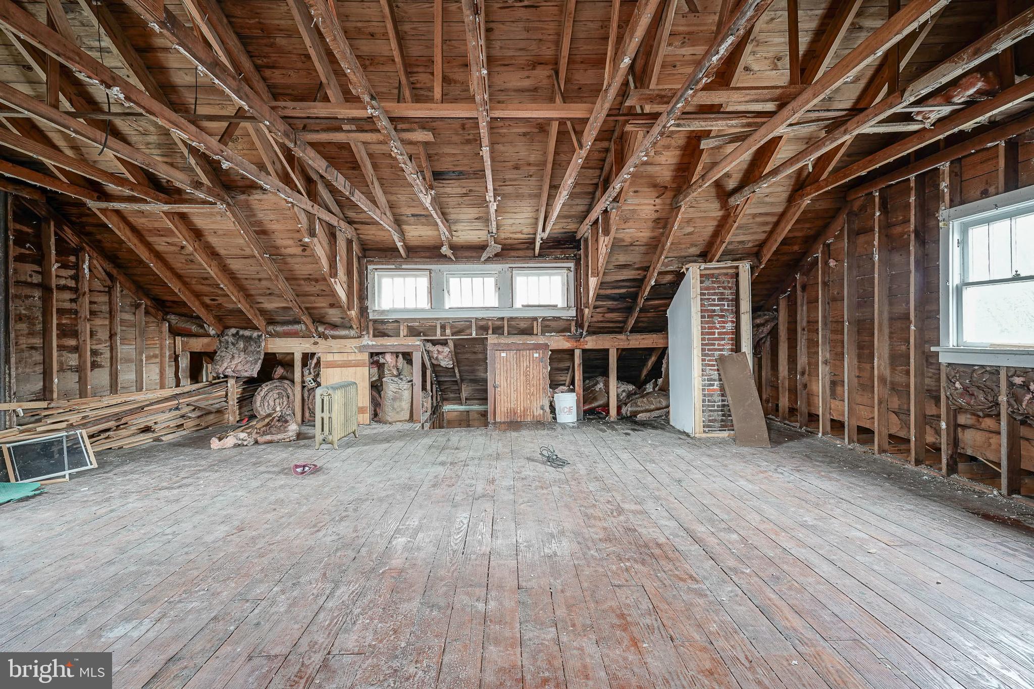4 Oak Street Salem, NJ 08079 - Photo 28 of 34 a view of an empty room with wooden ceiling