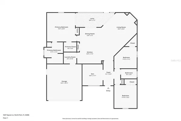 $1,900 | 1647 Squaw Lane, North Port, FL 34286