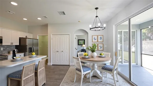 a view of a interior in the house