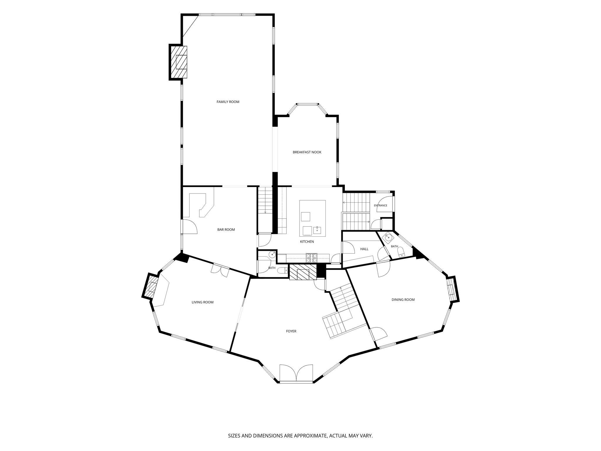 312 South Waterloo Road Devon, PA 19333 - Photo 104 of 112 1st floor floor plans - Main House