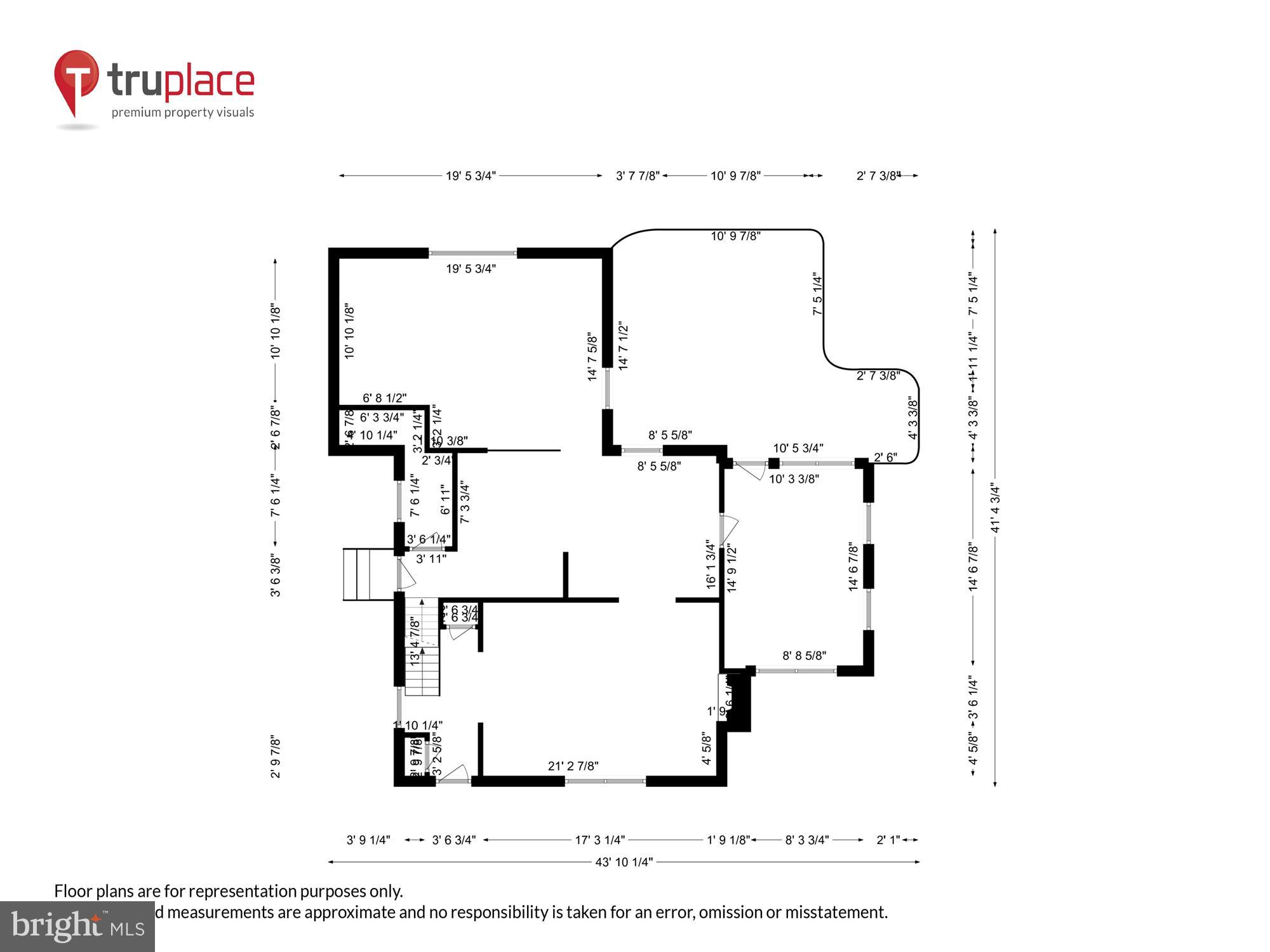 5903 Wilmett Road Bethesda, MD 20817 - Photo 36 of 41 Main Level Dimensions