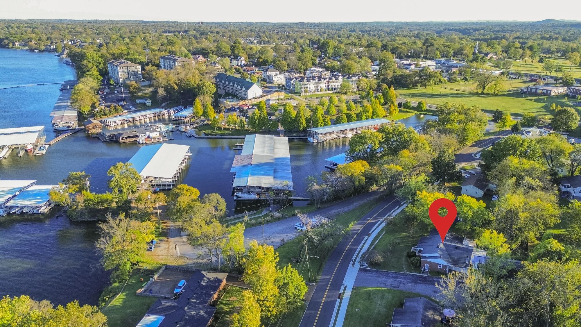 1700 Riverside Road Old Hickory, TN 37138 - Photo 41 of 59 an aerial view of residential houses with outdoor space