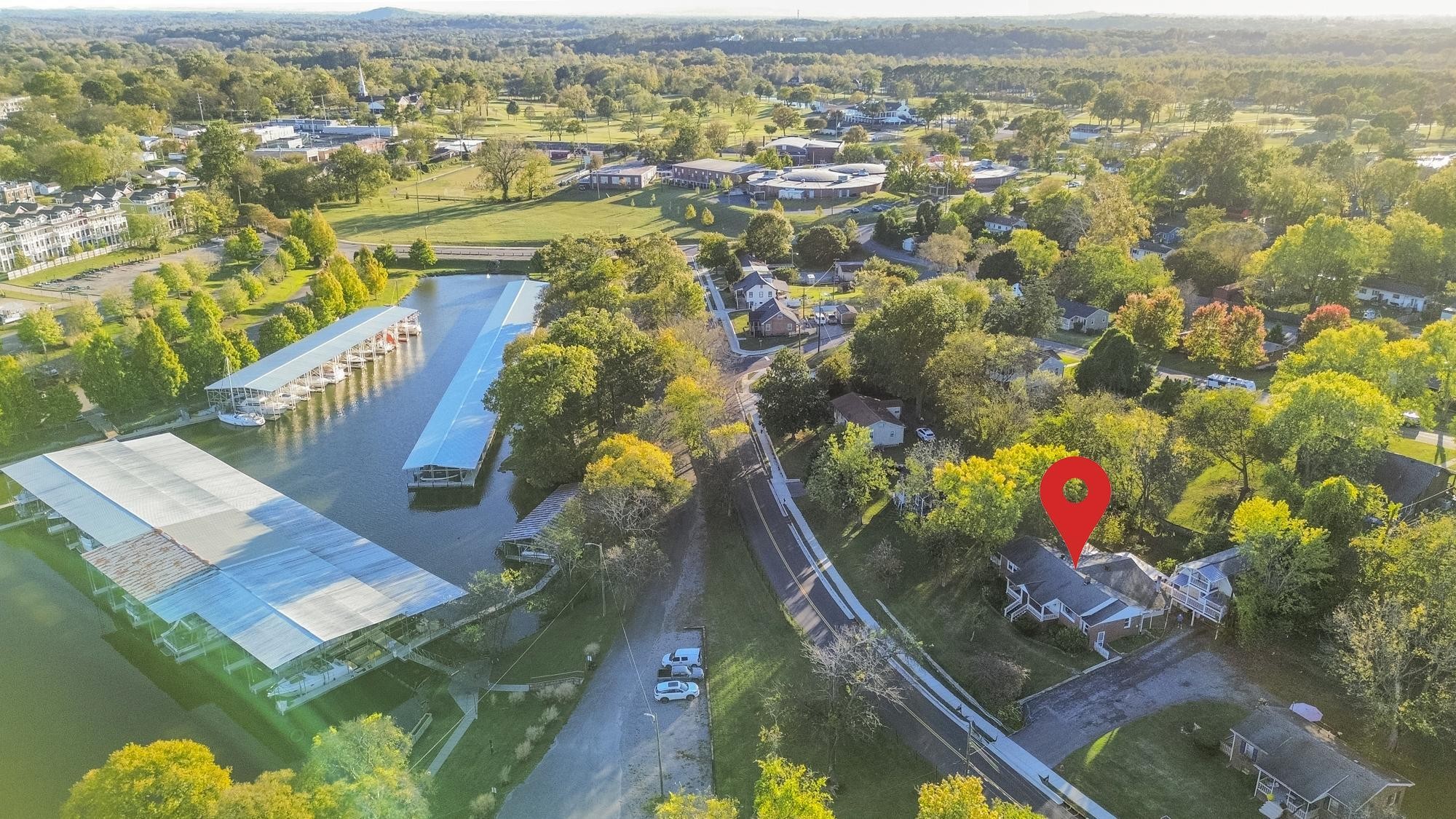 1700 Riverside Road Old Hickory, TN 37138 - Photo 45 of 59 an aerial view of residential houses with outdoor space