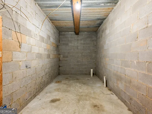 a view of balcony with furniture