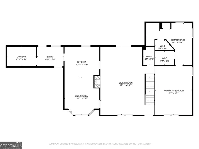 a picture of floor with a couch