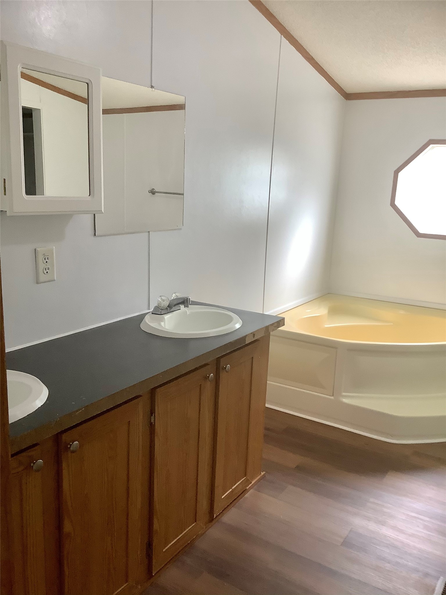 27199 Short Street Splendora, TX 77372 - Photo 12 of 18 a bathroom with a sink and a mirror