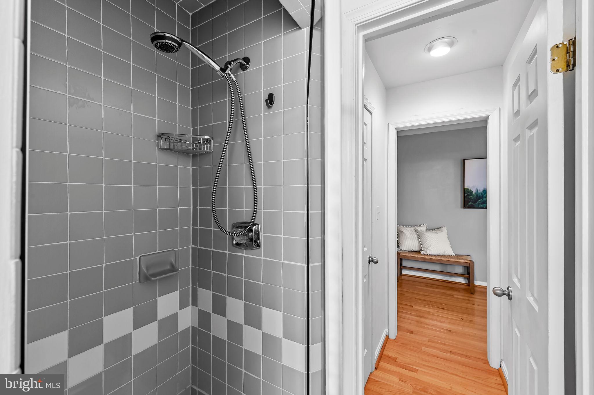 4202 Roland Avenue, Unit 208 Roland Park, MD 21211 - Photo 34 of 41 shower in en suite bath