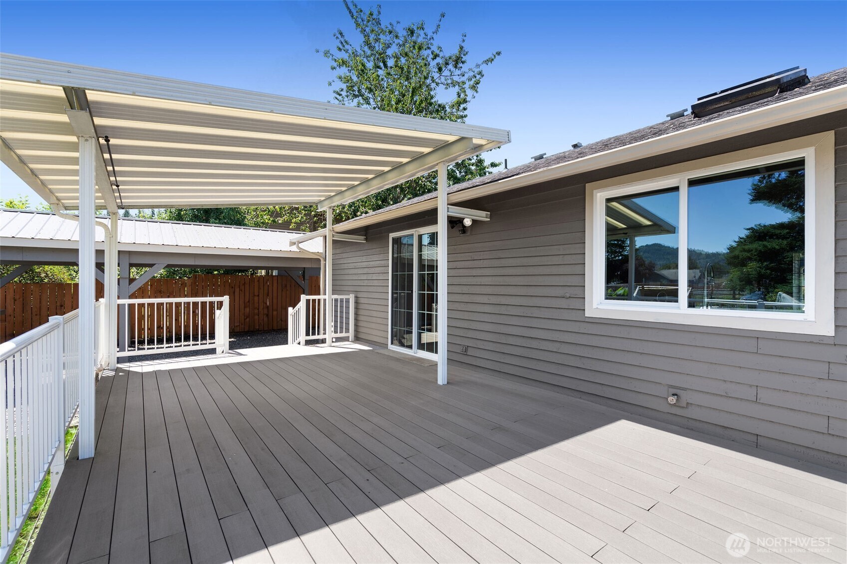 201 Schmid Street Enumclaw, WA 98022 - Photo 34 of 40 a view of a house with deck and wooden floor