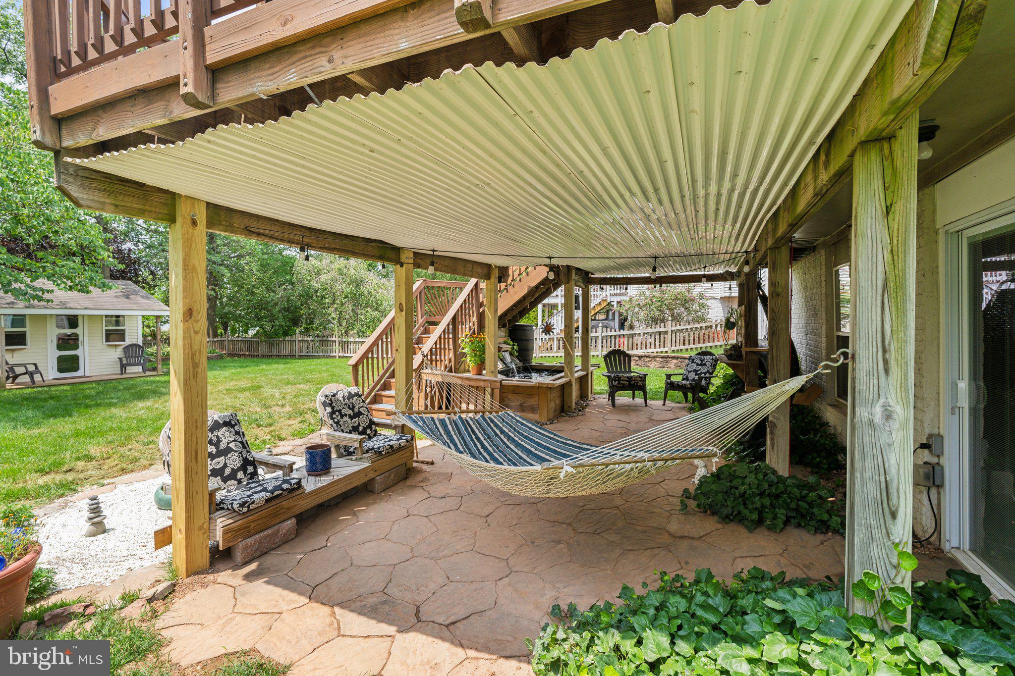 20575 Coppersmith Drive Ashburn, VA 20147 - Photo 19 of 51 Inviting and shaded outdoor space & koi pond